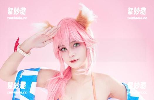 想要这样放肆？Azami的‘AerithRedLingerie’原图等你下载！