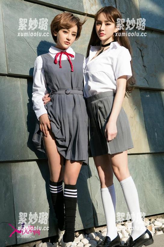 UGirls尤果网 - 哇哦，黛斯羽的蕾丝套图分享，简直是穿了花边的仙女本仙，是我可以吗？