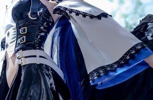 戴上黑魔导女孩的光魔法，ZinieQ将高清cos进行到底！