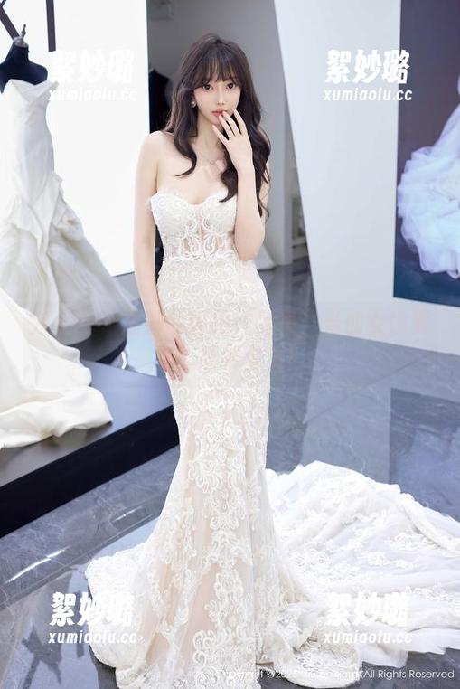 秀人网 - 清妙的婚纱作品集：当仙女也要小心婚纱太贵！